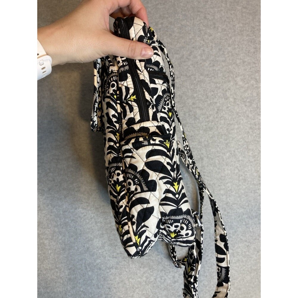 Vera Bradley Mini Backpack Fanfare Signature Retired Spring Boho Festival Travel - Picture 8 of 14